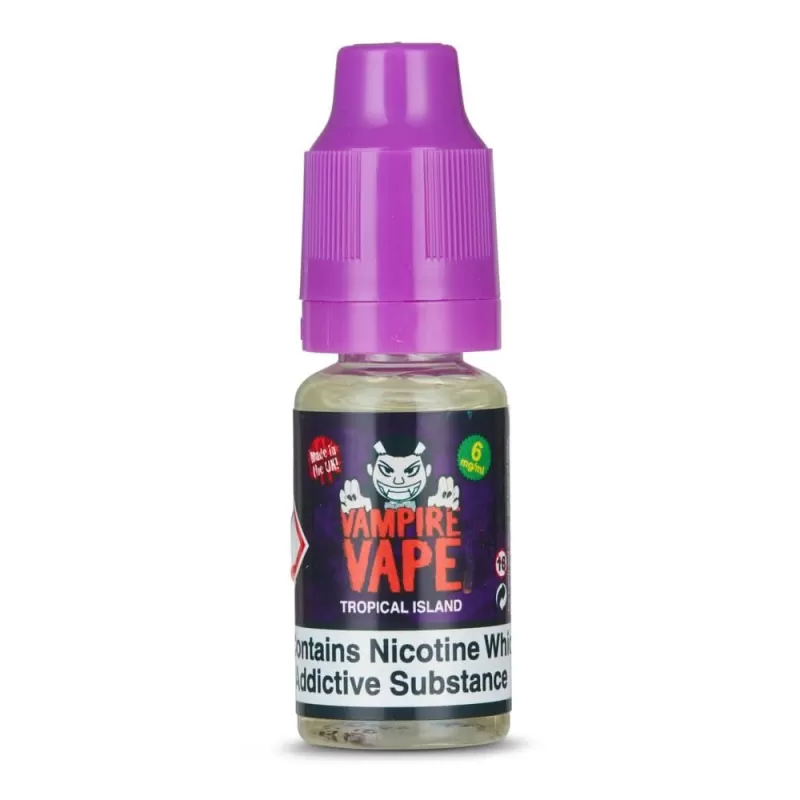 Tropical Island E-Liquid by Vampire Vape (10ml) - 0mg