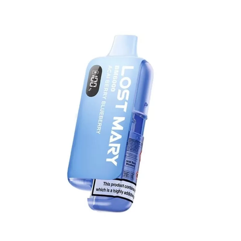 Lost Mary BM6000 Pod Kit - Blue Razz Lemonade - Image 3