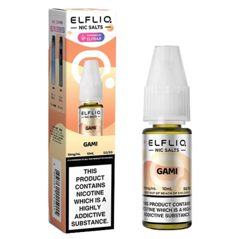 Gami Nic Salt E-Liquid by Elf Bar Elfliq (10ml) - 5mg