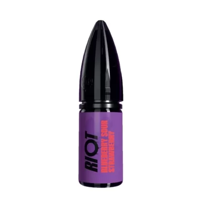 Blueberry Sour Strawberry Nic Salt E-Liquid Riot X by Riot Squad (10ml) - 10mg