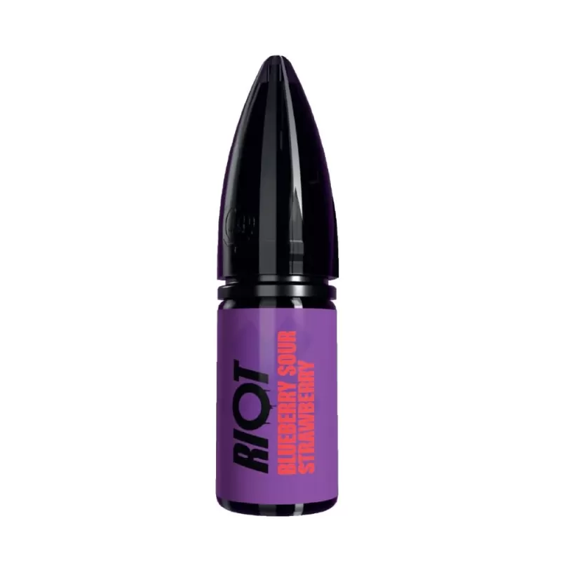 Blueberry Sour Strawberry Nic Salt E-Liquid Riot X by Riot Squad (10ml) - 10mg