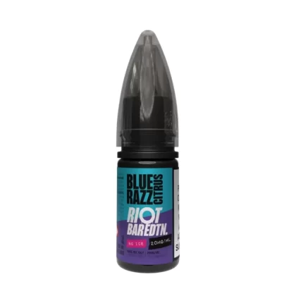 Blue Razz Citrus Nic Salt E-Liquid Bar Edition No Ice by Riot Squad (10ml) - 5mg