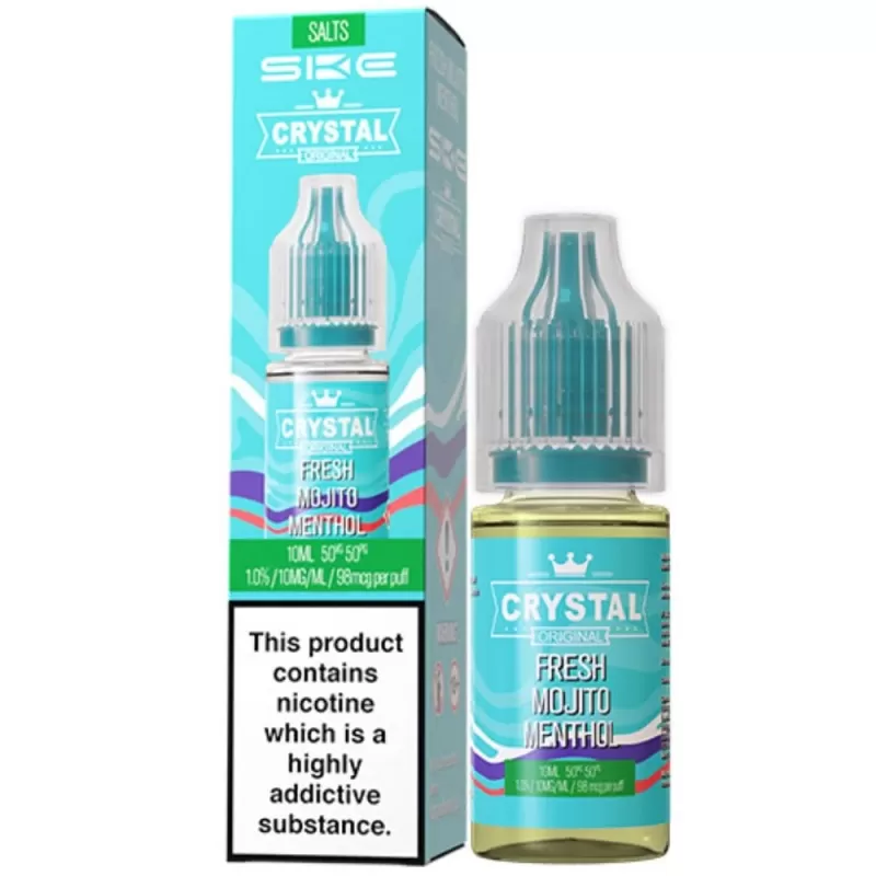 Fresh Mojito Menthol Nic Salt E-Liquid Original Series by SKE Crystal (10ml) - 20mg