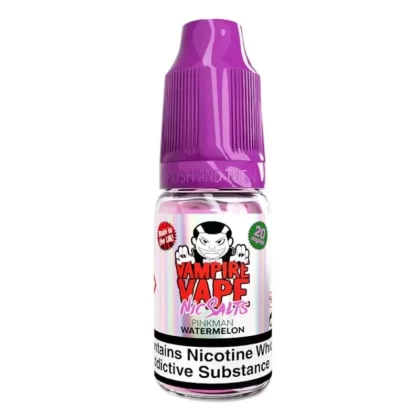 Pinkman Watermelon Nic Salt E-Liquid by Vampire Vape (10ml) - 20mg