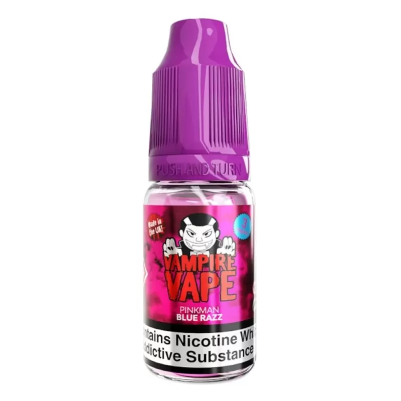Pinkman Blue Razz E-Liquid by Vampire Vape (10ml) - 18mg