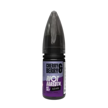 Cherry & Berry Nic Salt E-Liquid Bar Edition by Riot Squad (10ml) - 5mg