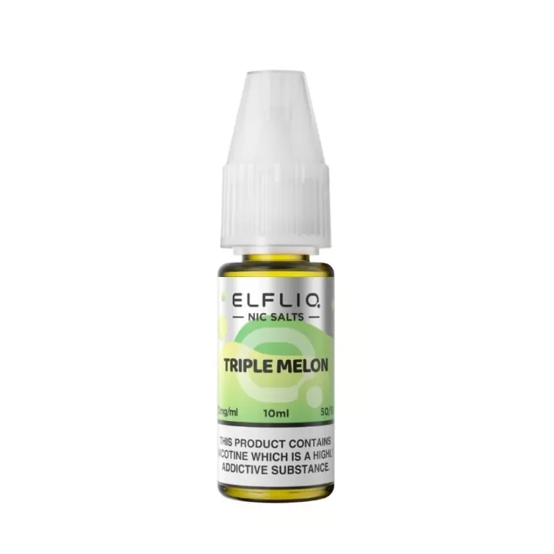 Triple Melon Nic Salt E-Liquid by Elf Bar Elfliq (10ml) - 10mg - Image 2