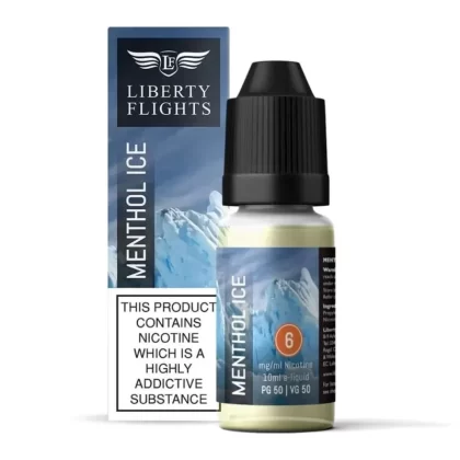 Menthol Ice E-Liquid by Liberty Flights (10ml) - 0mg