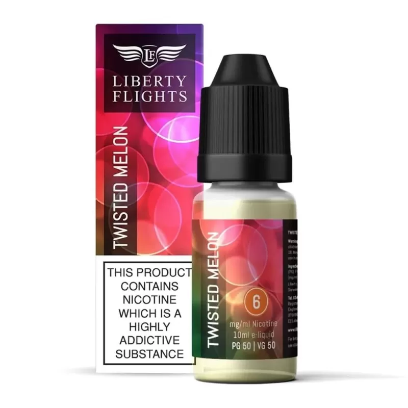Twisted Melon E-Liquid by Liberty Flights (10ml) - 12mg
