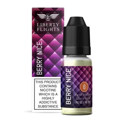 Berry Nice E-Liquid by Liberty Flights (10ml) - 12mg