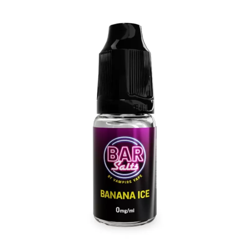 Banana Ice Nic Salt E-Liquid Bar Salts Series by Vampire Vape (10ml) - 10mg