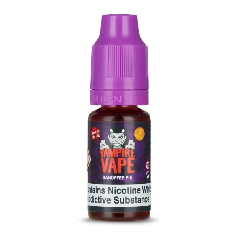Banoffee Pie E-Liquid by Vampire Vape (10ml) - 0mg