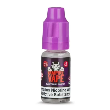 Raspberry Sorbet E-Liquid by Vampire Vape (10ml) - 6mg
