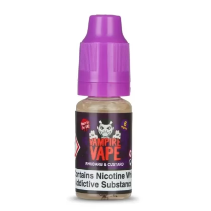 Rhubarb & Custard E-Liquid by Vampire Vape (10ml) - 18mg
