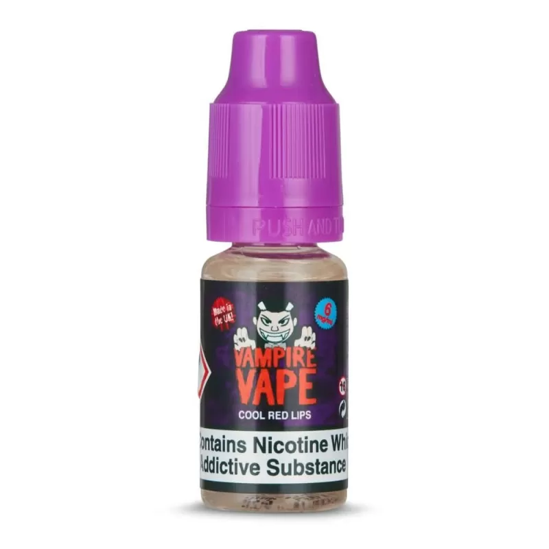 Cool Red Lips E-Liquid by Vampire Vape (10ml) - 0mg