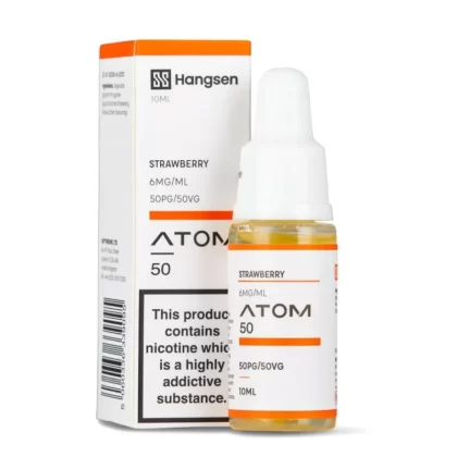 Strawberry E-Liquid Atom 50 Series by Hangsen (10ml) - 3mg