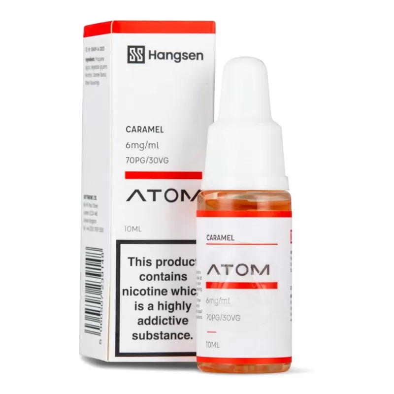 Caramel E-Liquid Atom Series by Hangsen (10ml) - 12mg