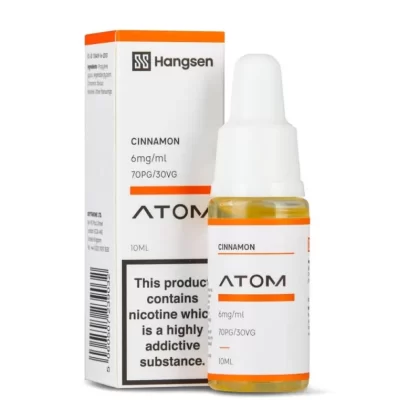 Cinnamon E-Liquid Atom Series by Hangsen (10ml) - 0mg