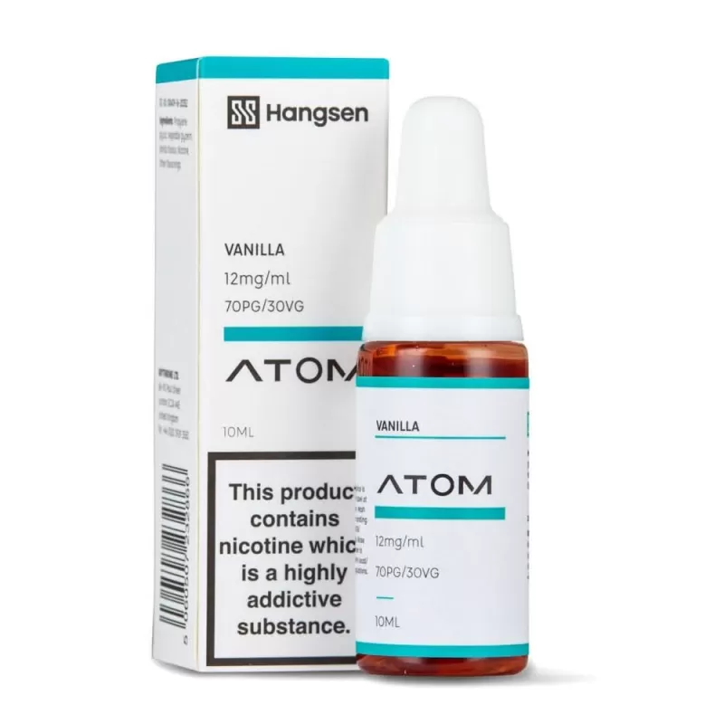 Vanilla E-Liquid Atom Series by Hangsen (10ml) - 12mg