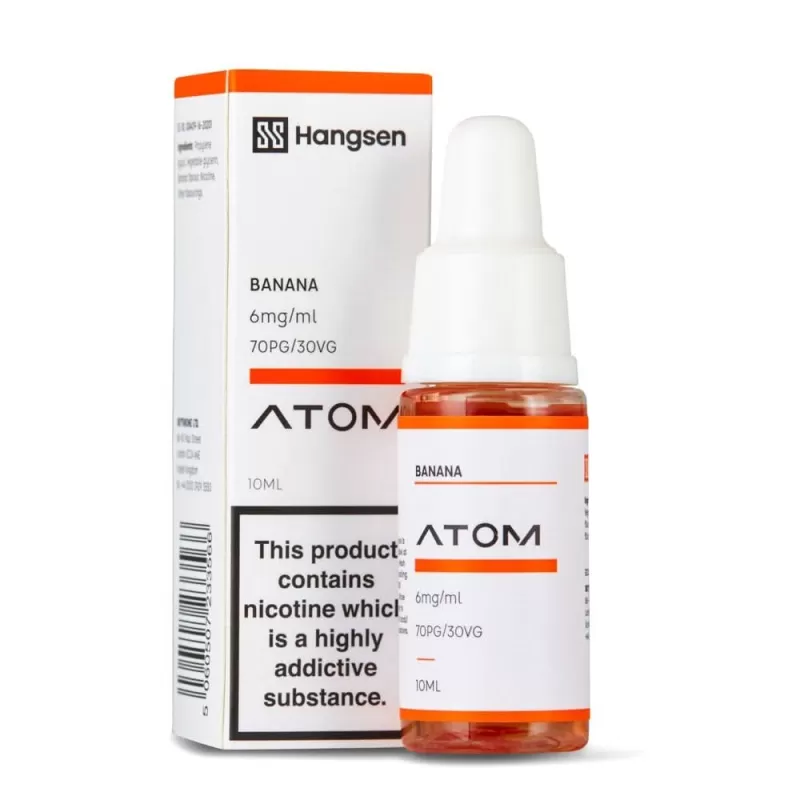 Banana E-Liquid Atom Series by Hangsen (10ml) - 6mg