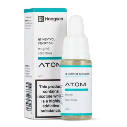 Menthol Sensation E-Liquid Atom Series by Hangsen (10ml) - 12mg
