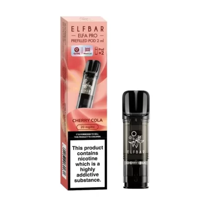 Cherry Cola Prefilled Pods Elfa PRO Series by Elf Bar (2 x 2ml) - 20mg