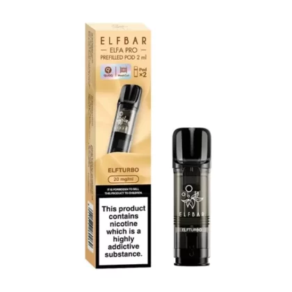 Elfturbo Prefilled Pods Elfa PRO Series by Elf Bar (2 x 2ml) - 20mg