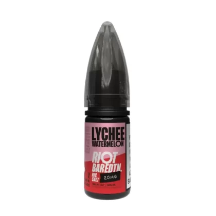 Lychee Watermelon Nic Salt E-Liquid Bar Edition by Riot Squad (10ml) - 20mg