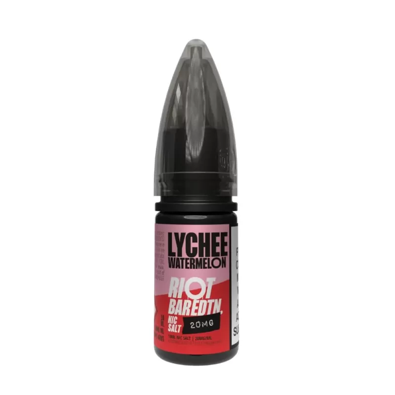 Lychee Watermelon Nic Salt E-Liquid Bar Edition by Riot Squad (10ml) - 20mg