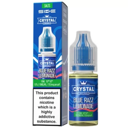 Blue Razz Lemonade Nic Salt E-Liquid Original Series by SKE Crystal (10ml) - 20mg