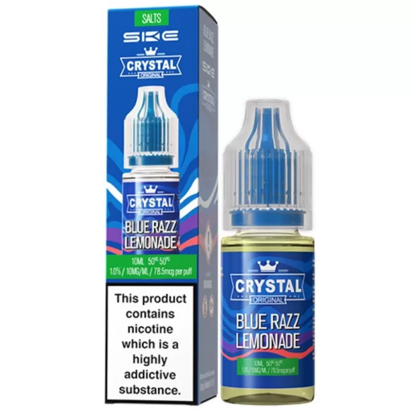 Blue Razz Lemonade Nic Salt E-Liquid Original Series by SKE Crystal (10ml) - 20mg