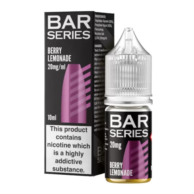 Berry Lemonade Nic Salt E-Liquid by Bar Series (10ml) - 20mg