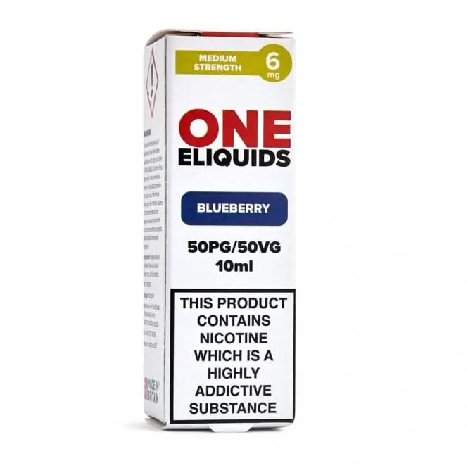 Blueberry E-Liquid 50/50 Series by ONE E-Liquids (10ml) - 3mg - Image 3