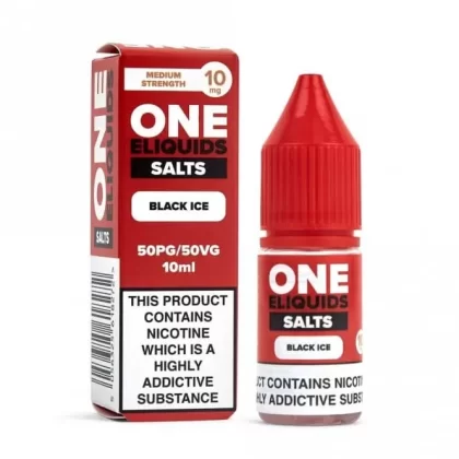 Black Ice Nic Salt E-Liquid by ONE E-Liquids (10ml) - 5mg