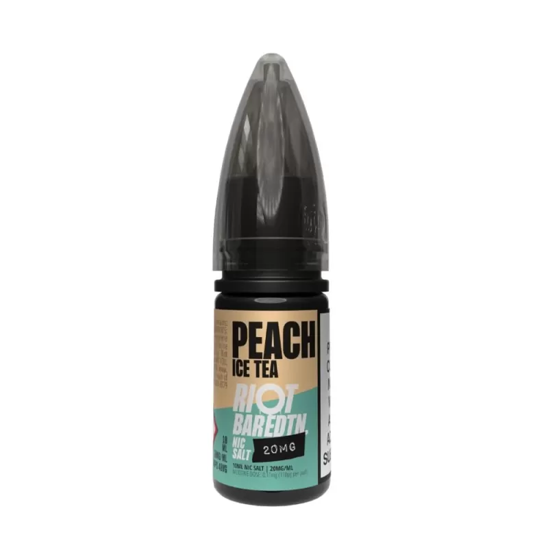 Peach Ice Tea Nic Salt E-Liquid Bar Edition by Riot Squad (10ml) - 5mg