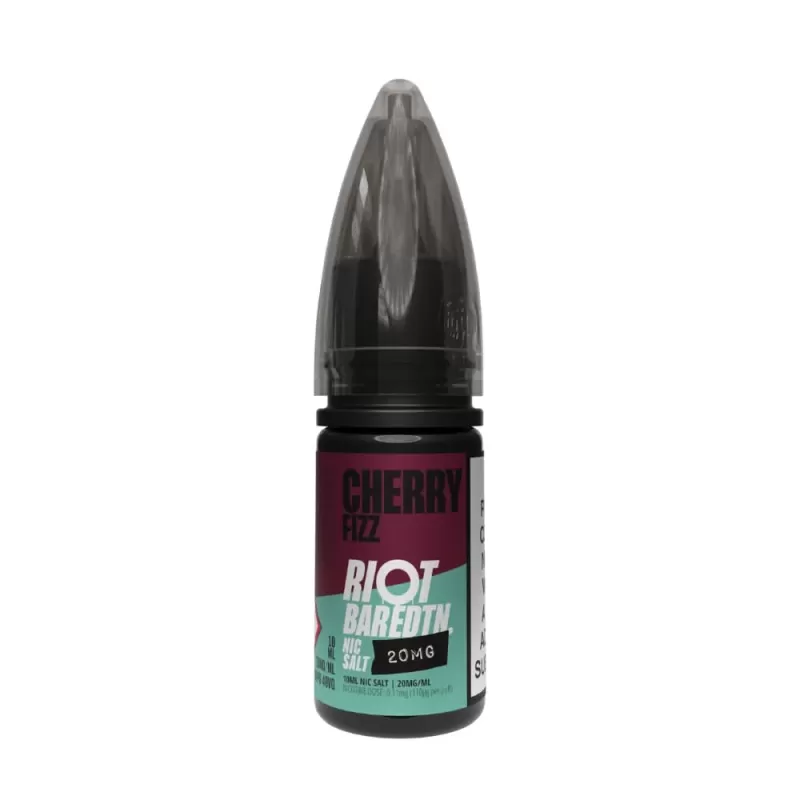Cherry Fizz Nic Salt E-Liquid Bar Edition by Riot Squad (10ml) - 20mg