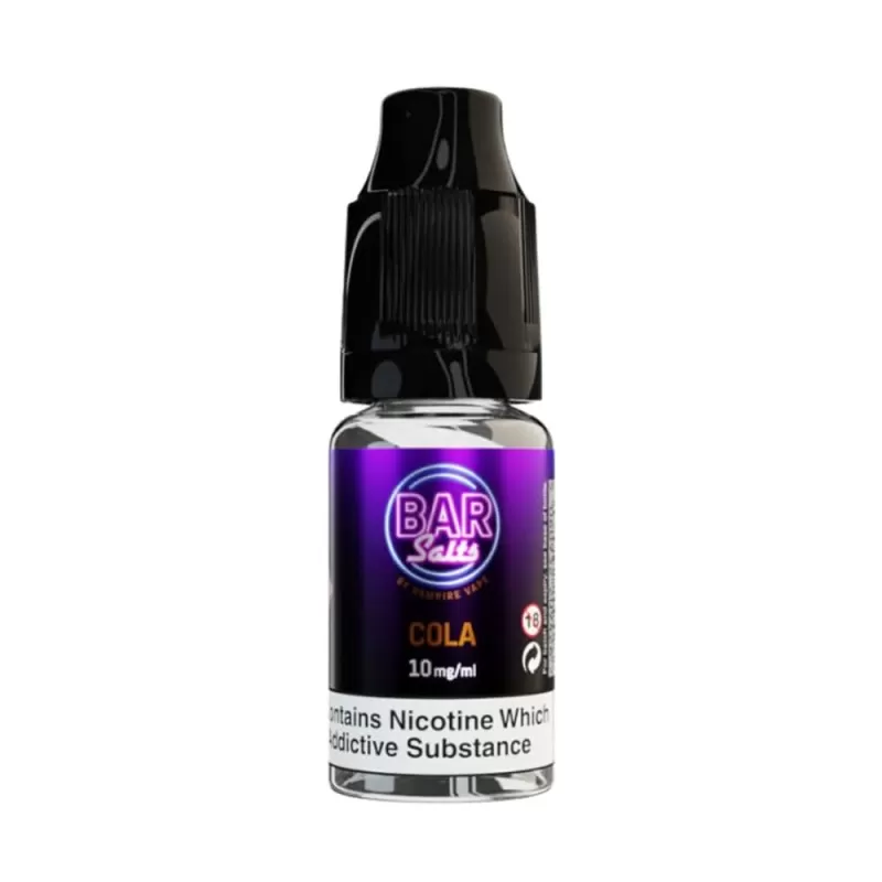 Cola Nic Salt E-Liquid Bar Salts Series by Vampire Vape (10ml) - 10mg