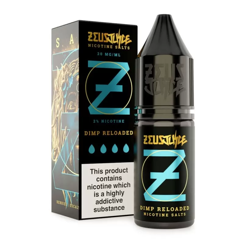 Dimp Reloaded Nic Salt E-Liquid by Zeus Juice (10ml) - 5mg