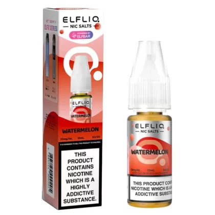 Watermelon Nic Salt E-Liquid by Elf Bar Elfliq (10ml) - 20mg