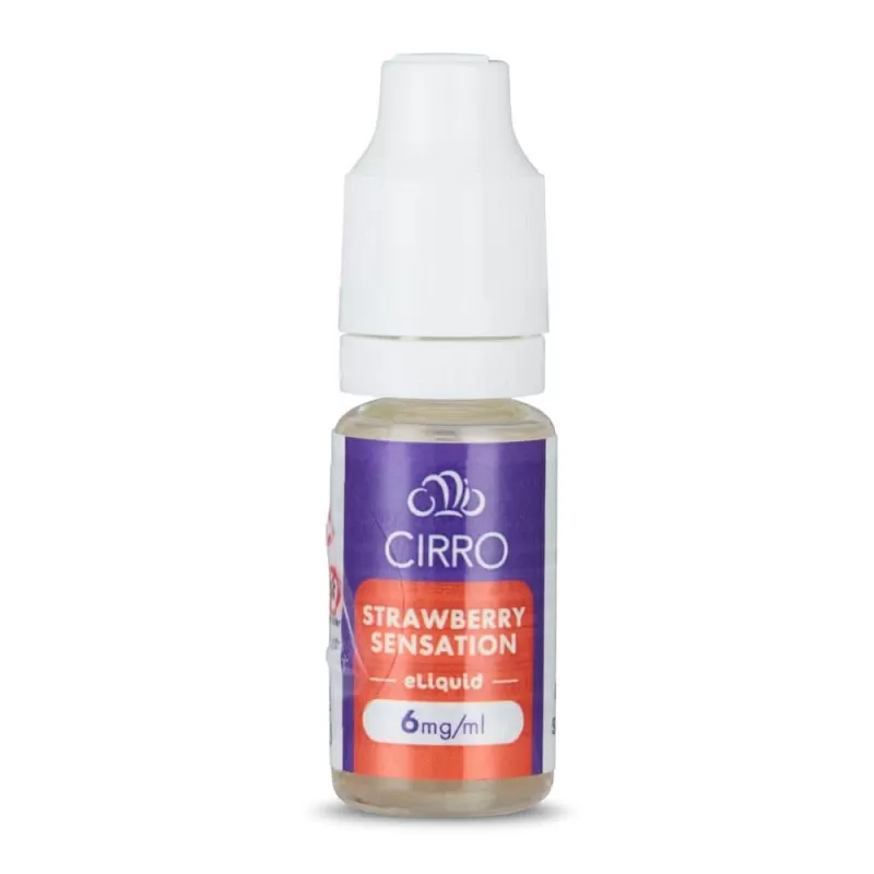 Strawberry Sensation E-Liquid by Cirro (10ml) - 12mg