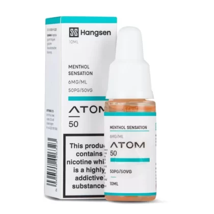 Menthol Sensation E-Liquid Atom 50 Series by Hangsen (10ml) - 18mg