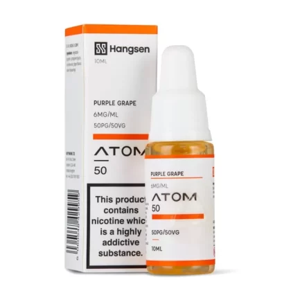 Purple Grape E-Liquid Atom 50 Series by Hangsen (10ml) - 12mg
