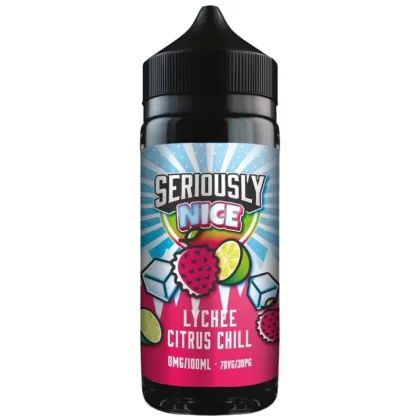 Lychee Citrus Chill Shortfill E-Liquid Seriously Nice Series by Doozy Vape Co (100ml) - 0mg