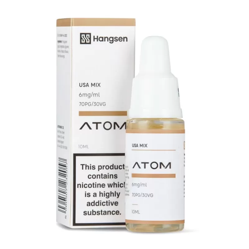 USA Mix E-Liquid Atom Series by Hangsen (10ml) - 12mg