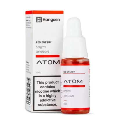 Red Energy E-Liquid Atom Series by Hangsen (10ml) - 12mg