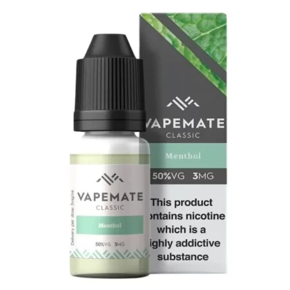 Menthol E-Liquid by Vapemate (10ml) - 18mg
