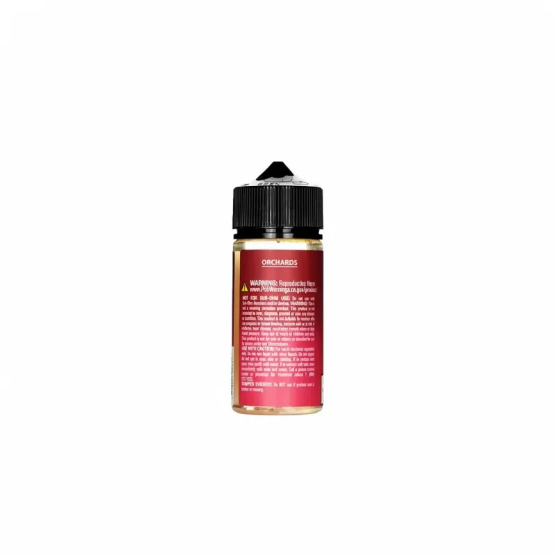 Yogi Orchards Strawberry Ice E-Liquid 100mL Vape Juice - Image 2