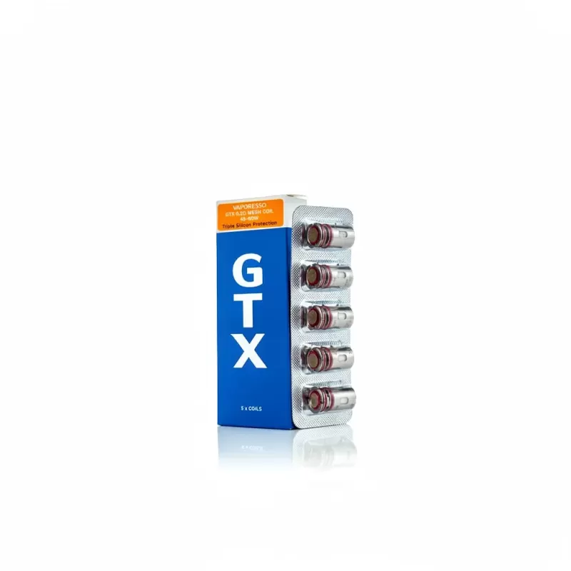 Vaporesso GTX Replacement Coils – SSS Anti-Leak Mesh 5-Pack - Image 3