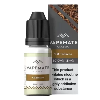 VM Tobacco E-Liquid by Vapemate (10ml) - 12mg