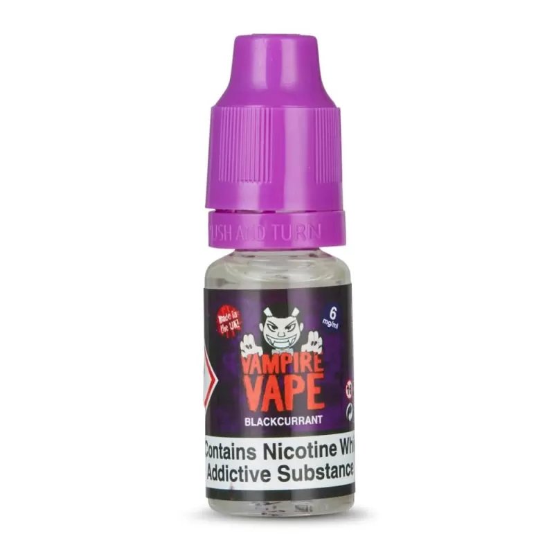 Blackcurrant E-Liquid by Vampire Vape (10ml) - 0mg